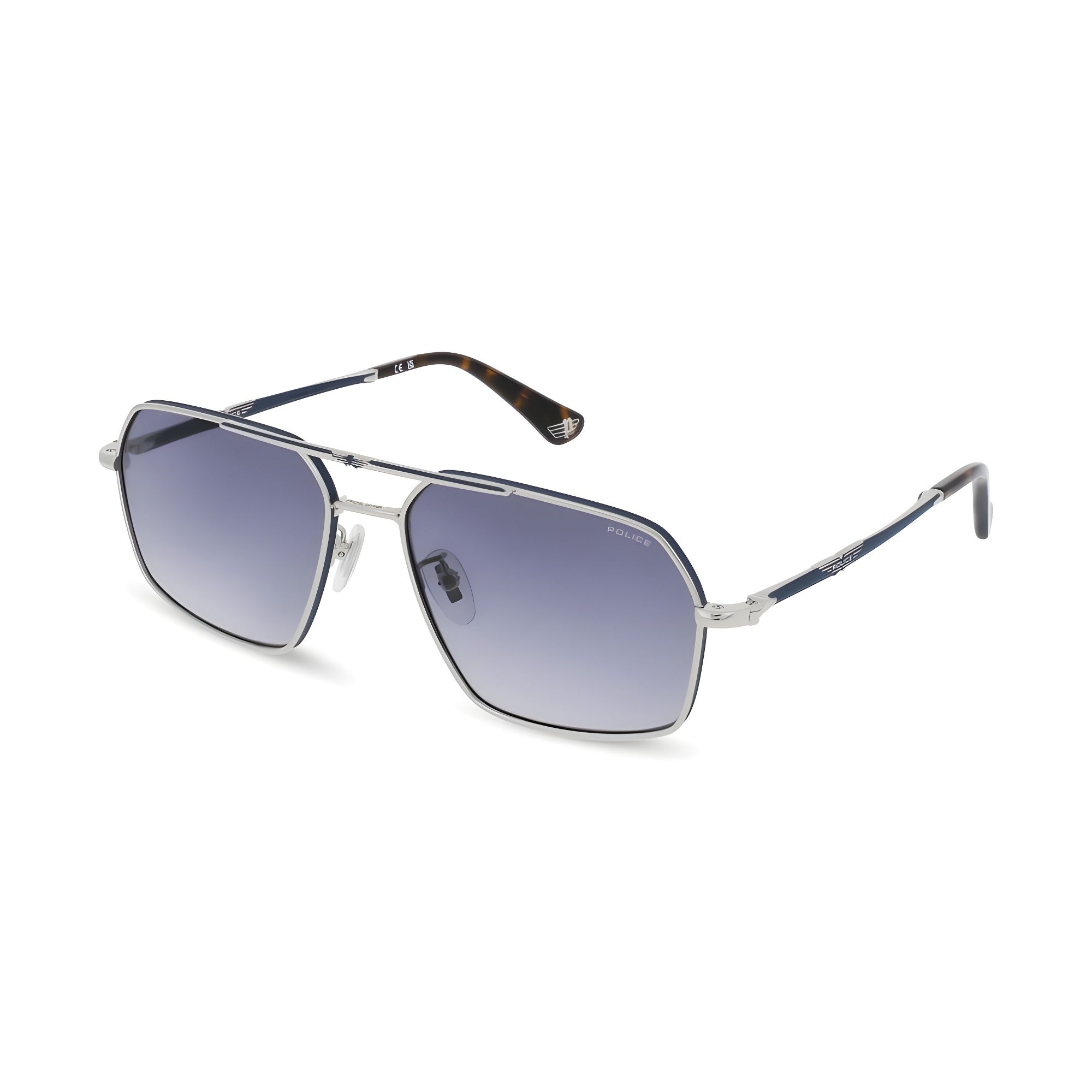 Ochelari de soare Police gri din metal