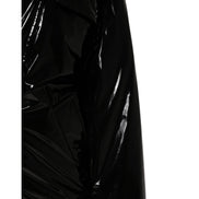 Dolce & Gabbana Black Quilted Puffer Coat Jacket
