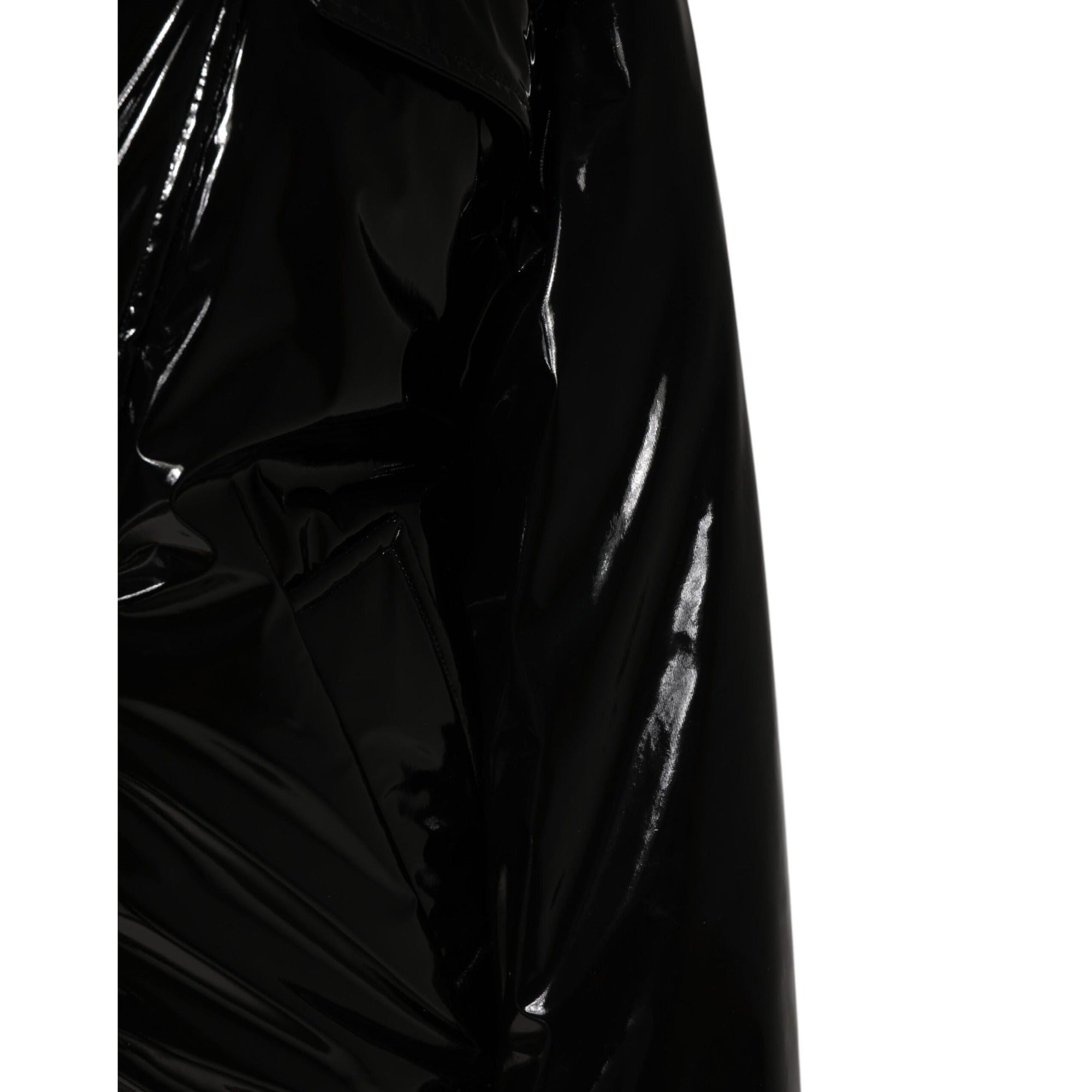Dolce & Gabbana Black Quilted Puffer Coat Jacket