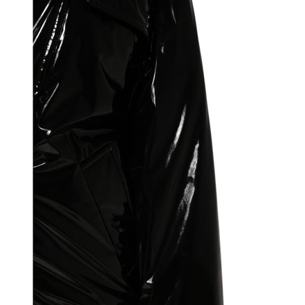 Dolce & Gabbana Black Quilted Puffer Coat Jacket