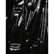 Dolce & Gabbana Black Quilted Puffer Coat Jacket