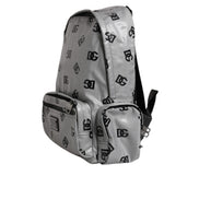 Rucsac Dolce & Gabbana Gri Negru cu Logo DG