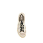 Prada Beige Athletic Sneakers