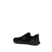 Sneakerși sport Prada negri din piele