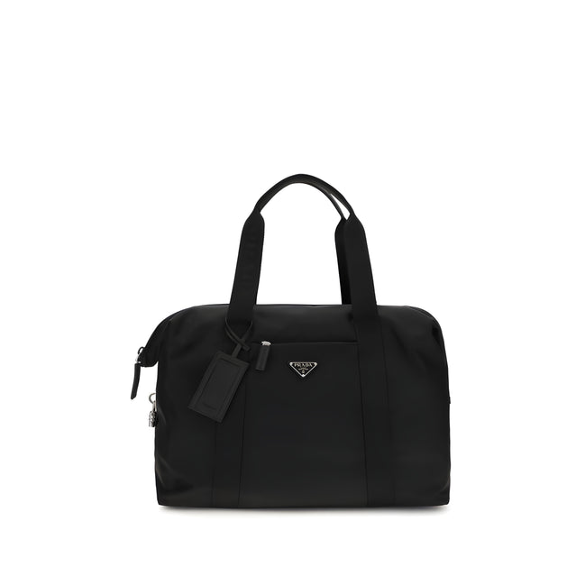 Prada Black Luggage And Travel