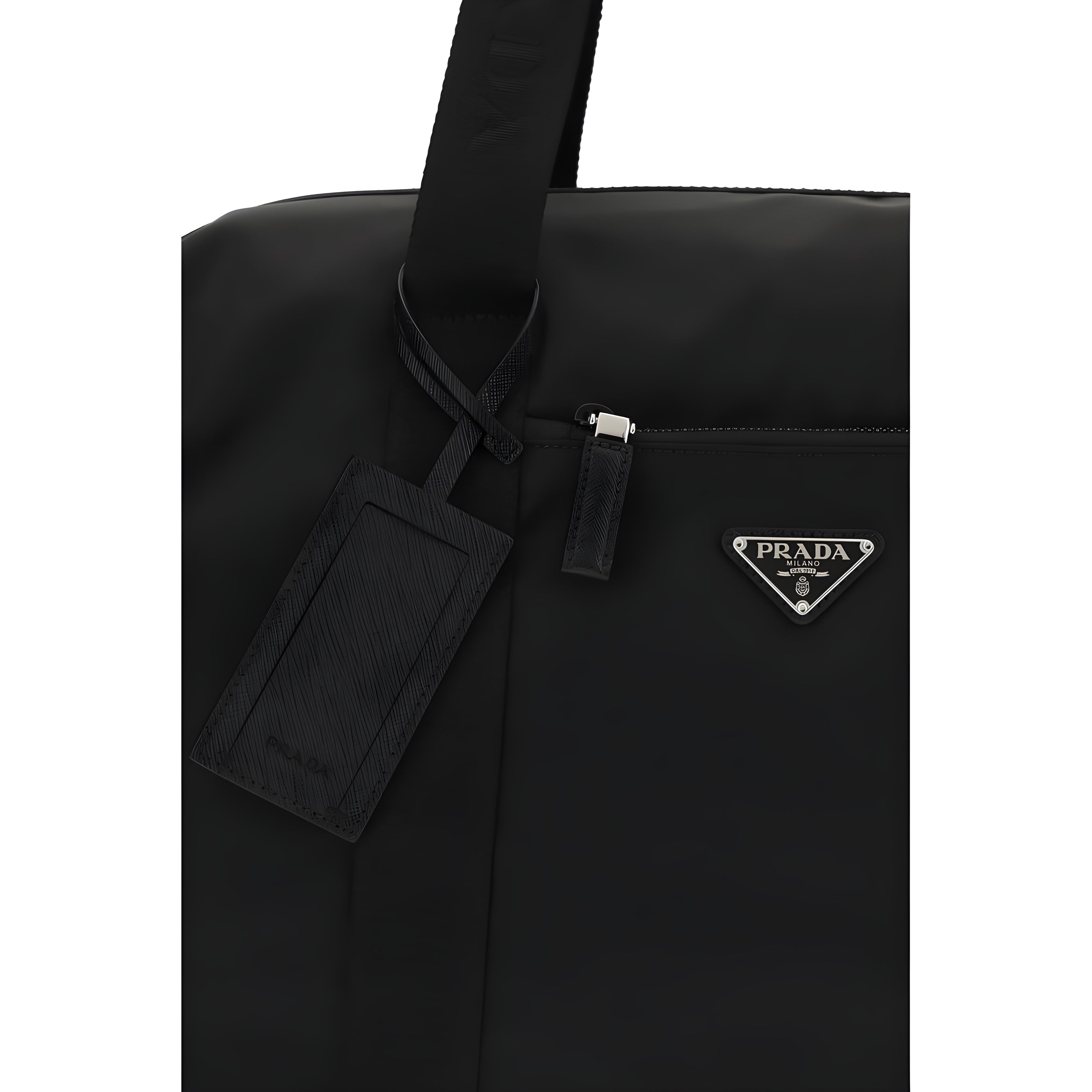 Prada Black Luggage And Travel