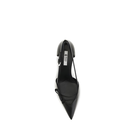 Prada Black High Heel Pumps