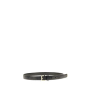 Prada Black Calf Leather Regular Belt
