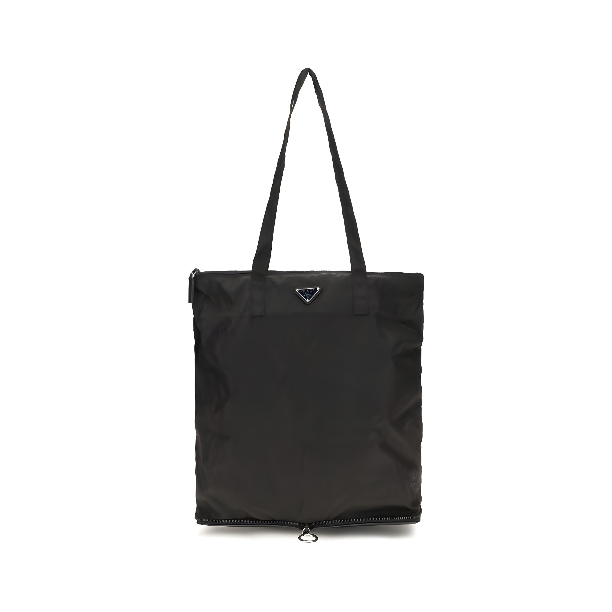 Prada Black Calf Leather Shoulder Bag
