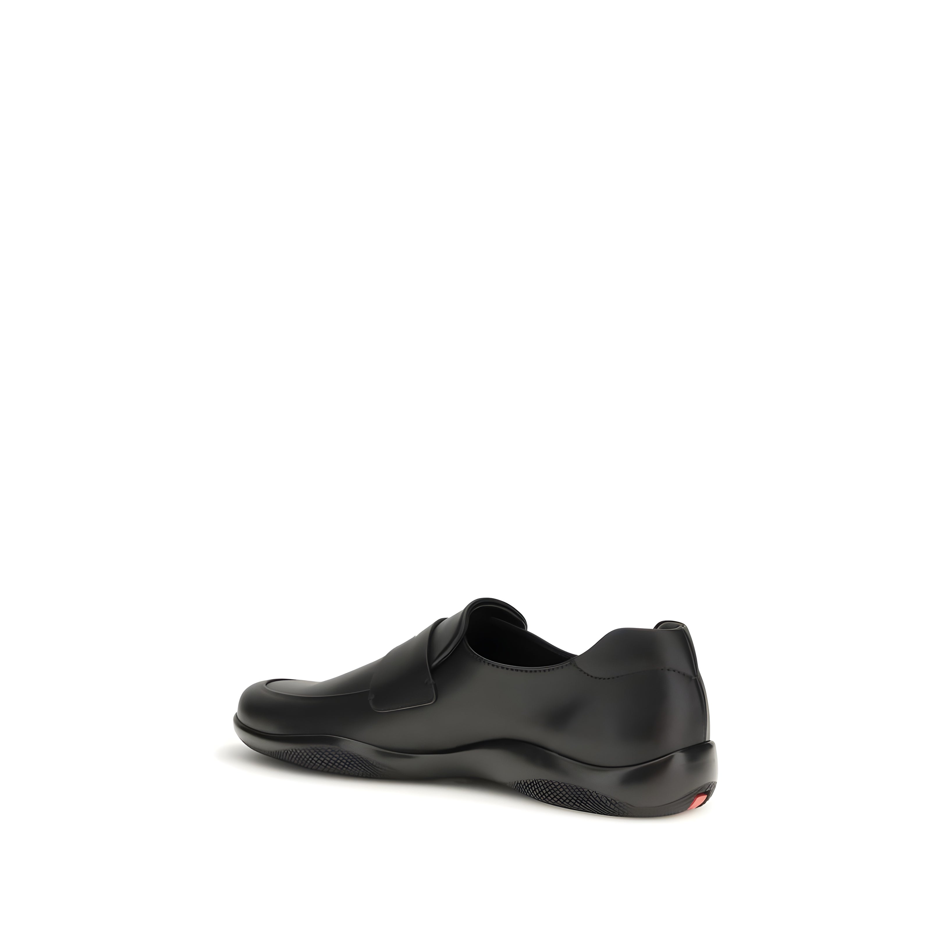 Prada Black Slip-On Loafers
