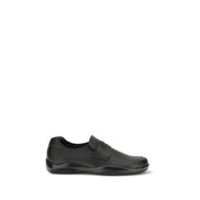 Mocasini slip-on negri Prada