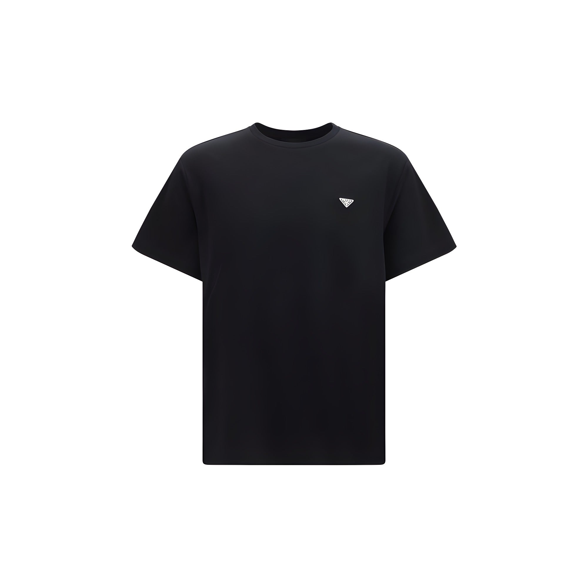 Tricou Prada negru din bumbac