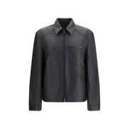 Prada Black Lambskin Leather Jacket