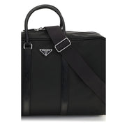 Prada Black Luggage And Travel