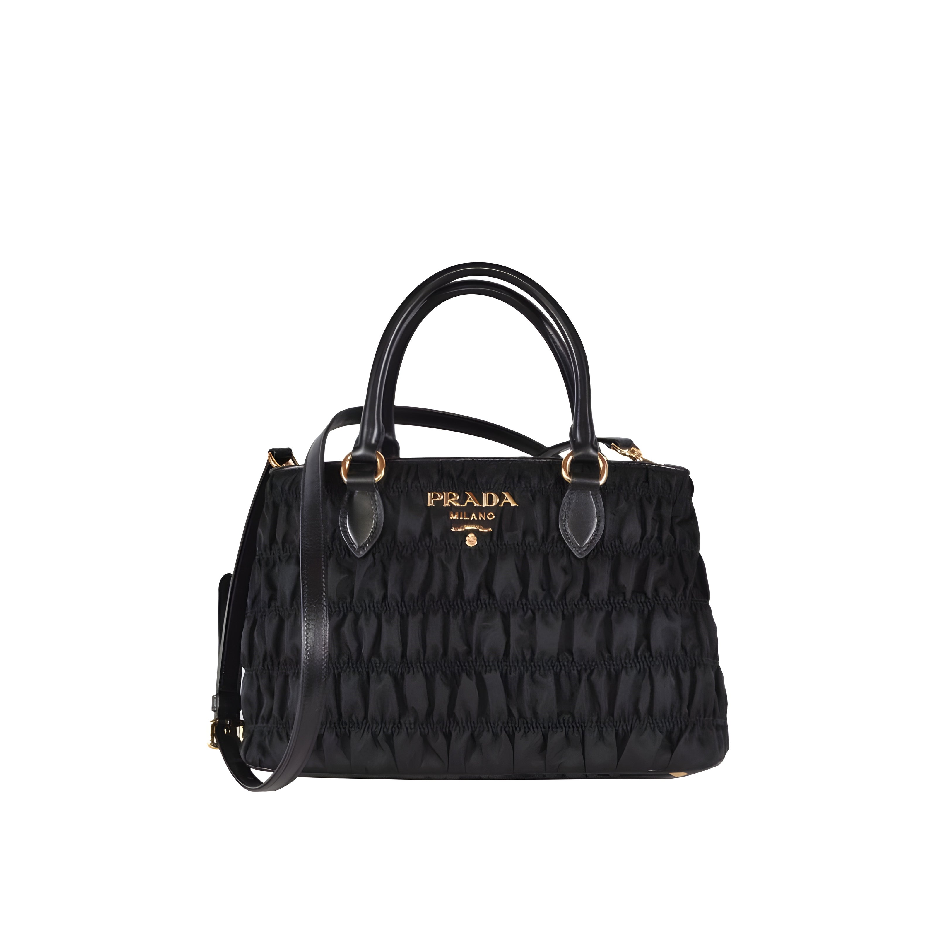 Geantă de mână neagră Prada
