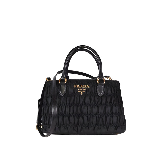 Geantă de mână neagră Prada