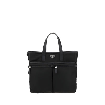 Prada Black Nylon Shoulder Bag
