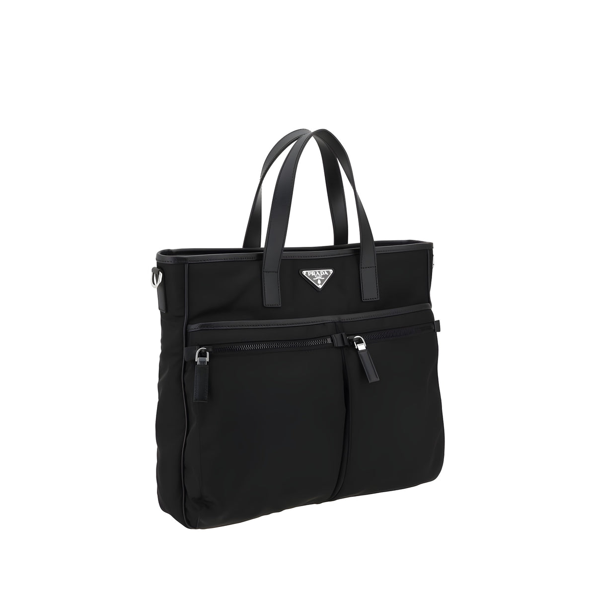 Prada Black Nylon Shoulder Bag