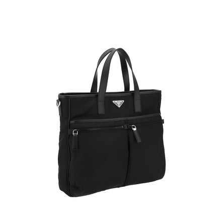 Prada Black Nylon Shoulder Bag