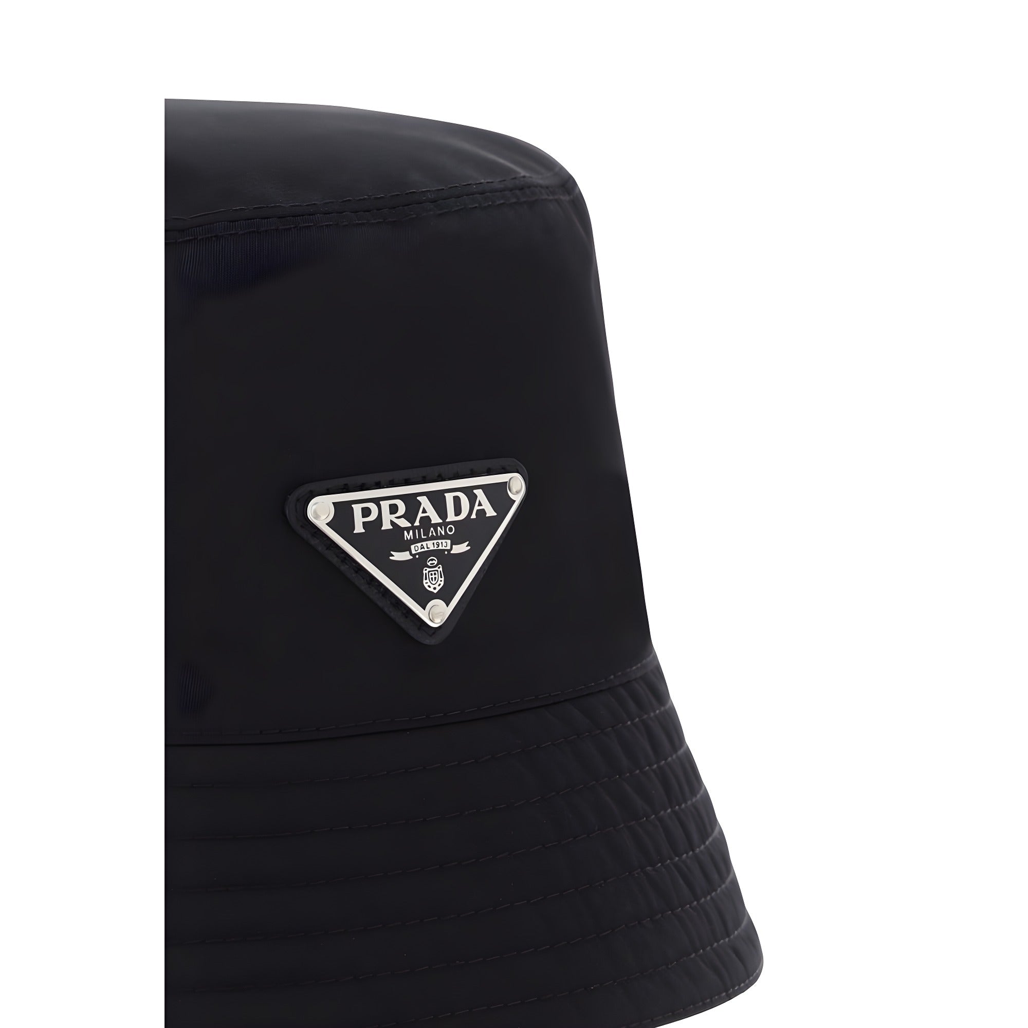 Pălărie bucket Prada neagră