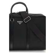 Prada Black Luggage And Travel