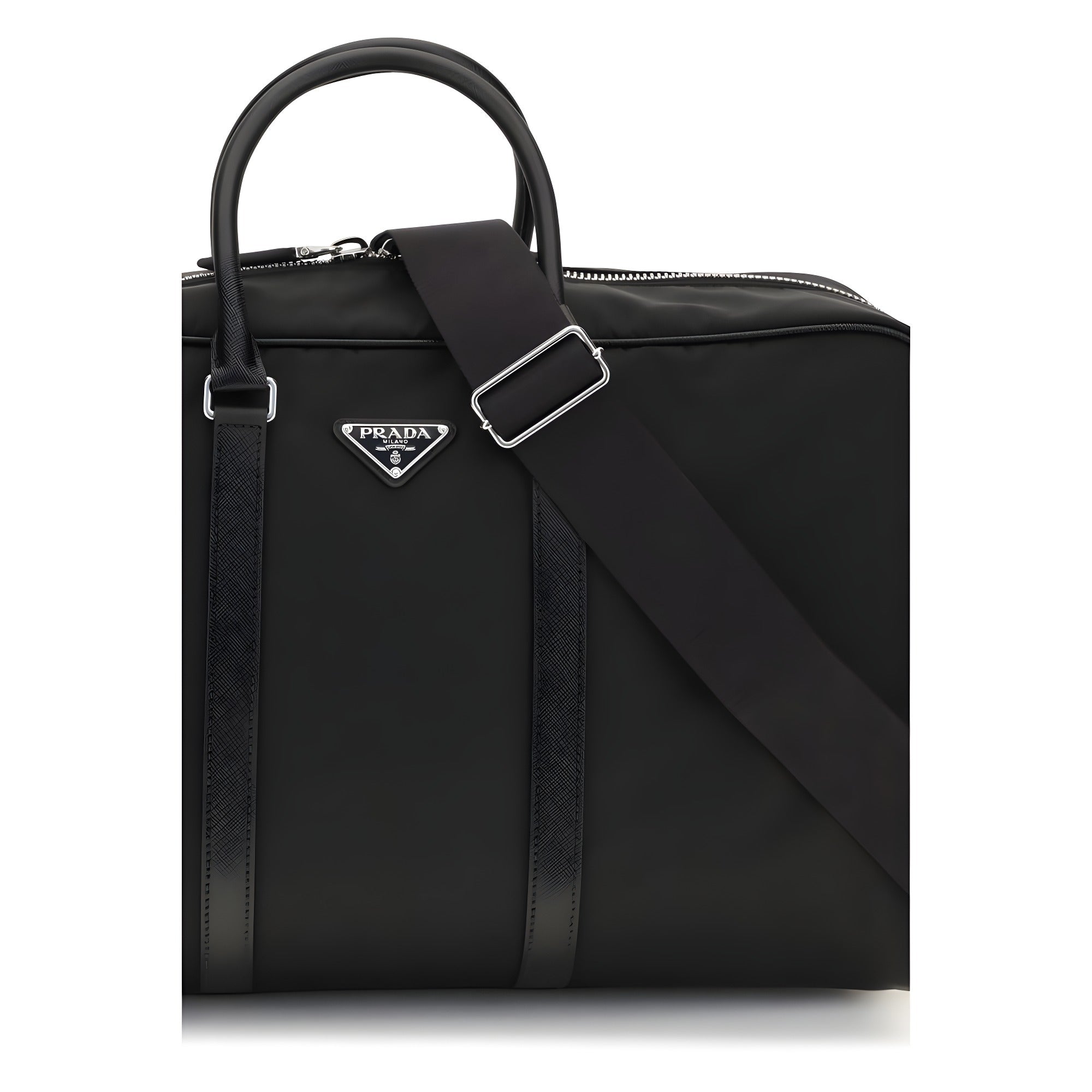 Prada Black Luggage And Travel