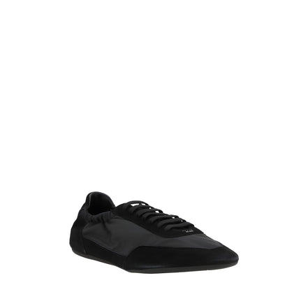 Sneakers Prada negri din cauciuc