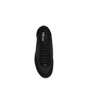 Sneakers Prada negri din cauciuc