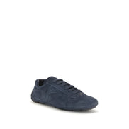 Sneakers din piele de vițel Prada albaștri