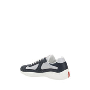 Prada Blue Athletic Sneakers