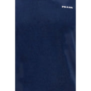 Prada Blue Cotton T-Shirt