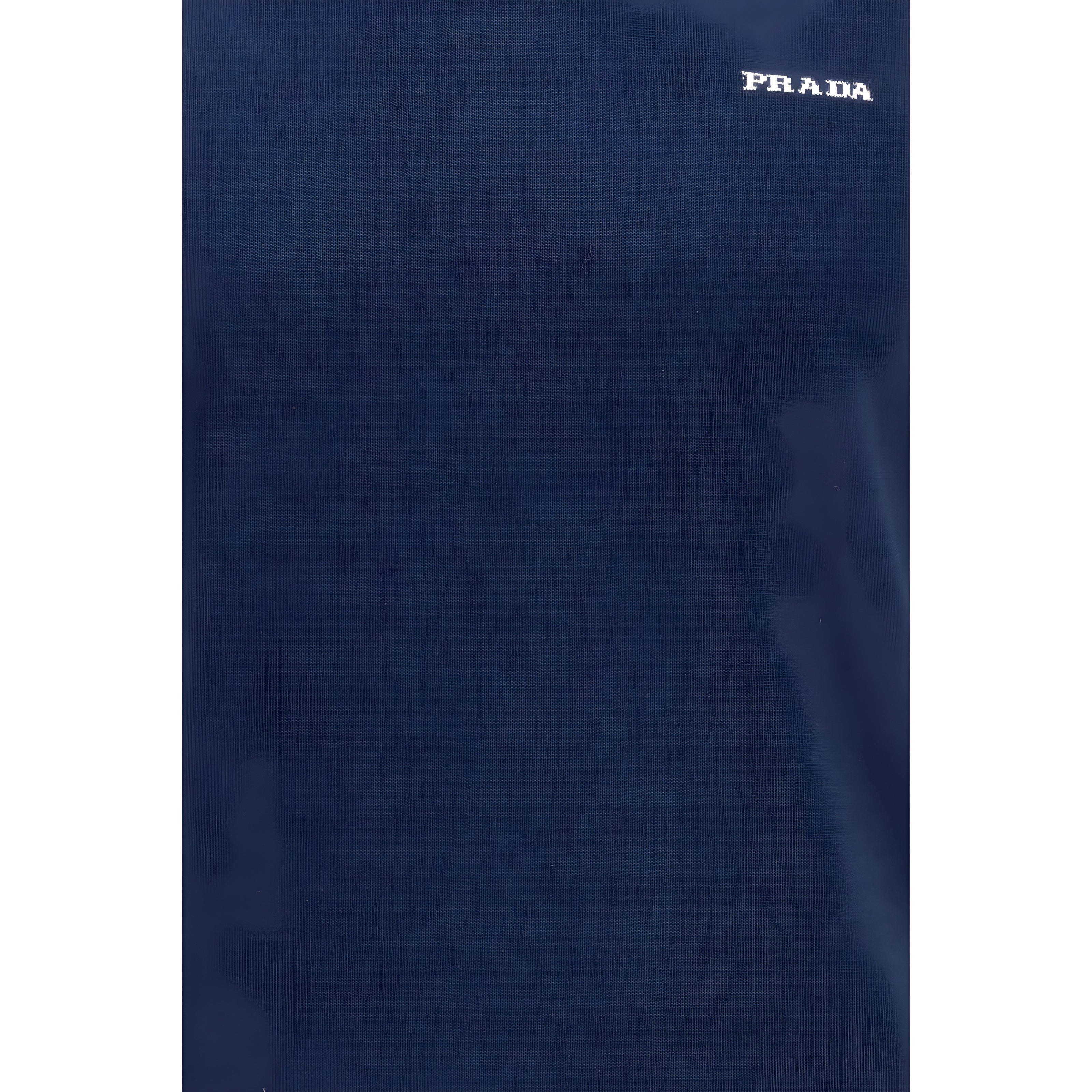 Prada Blue Cotton T-Shirt