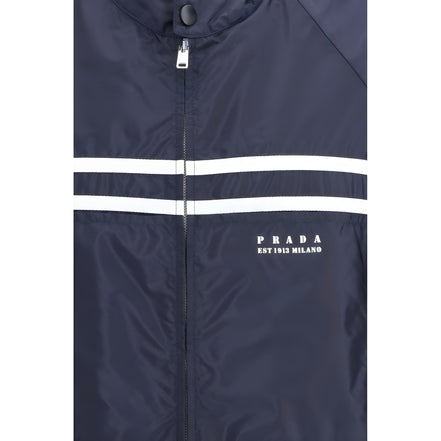 Prada Blue Shell Jacket