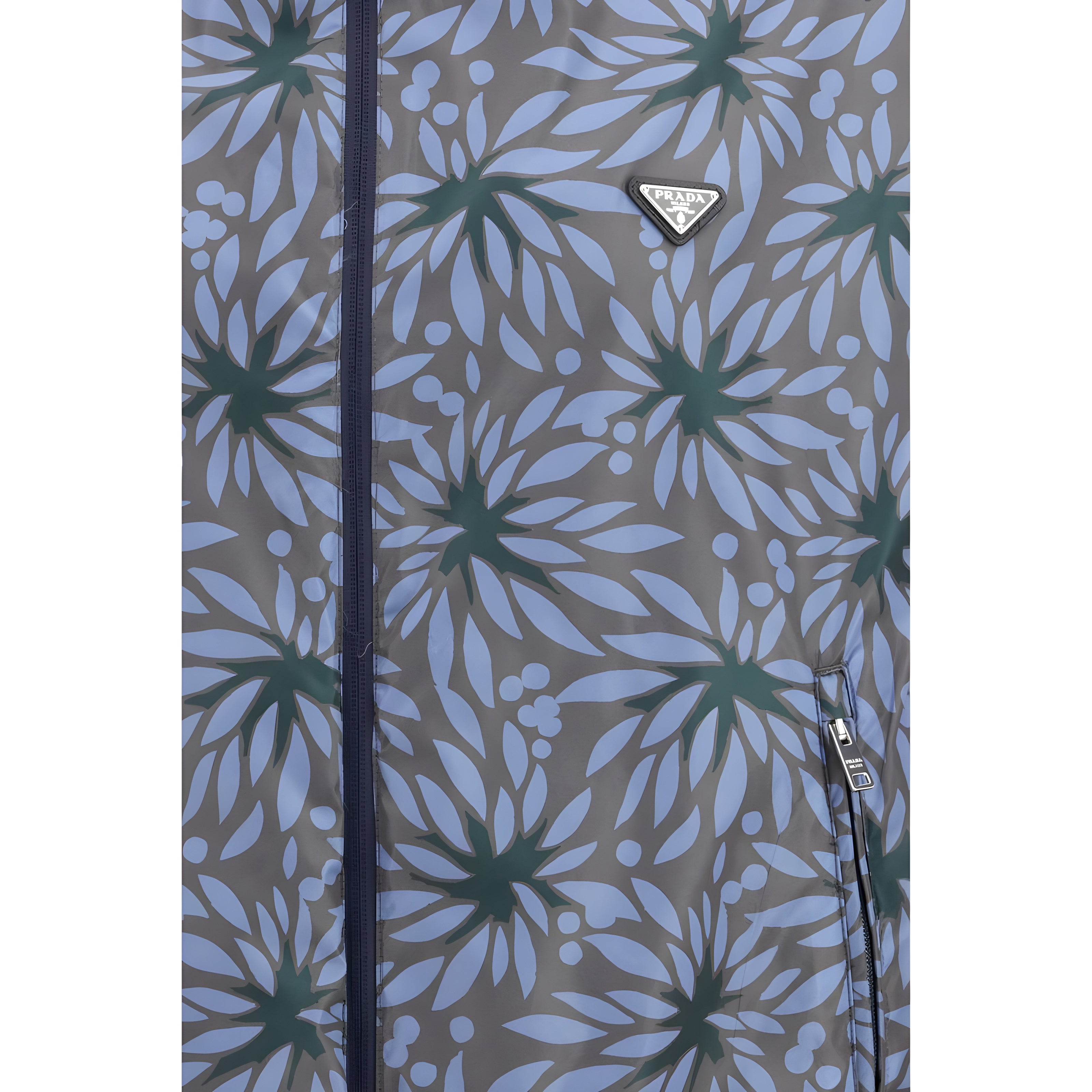 Prada Blue Shell Jacket