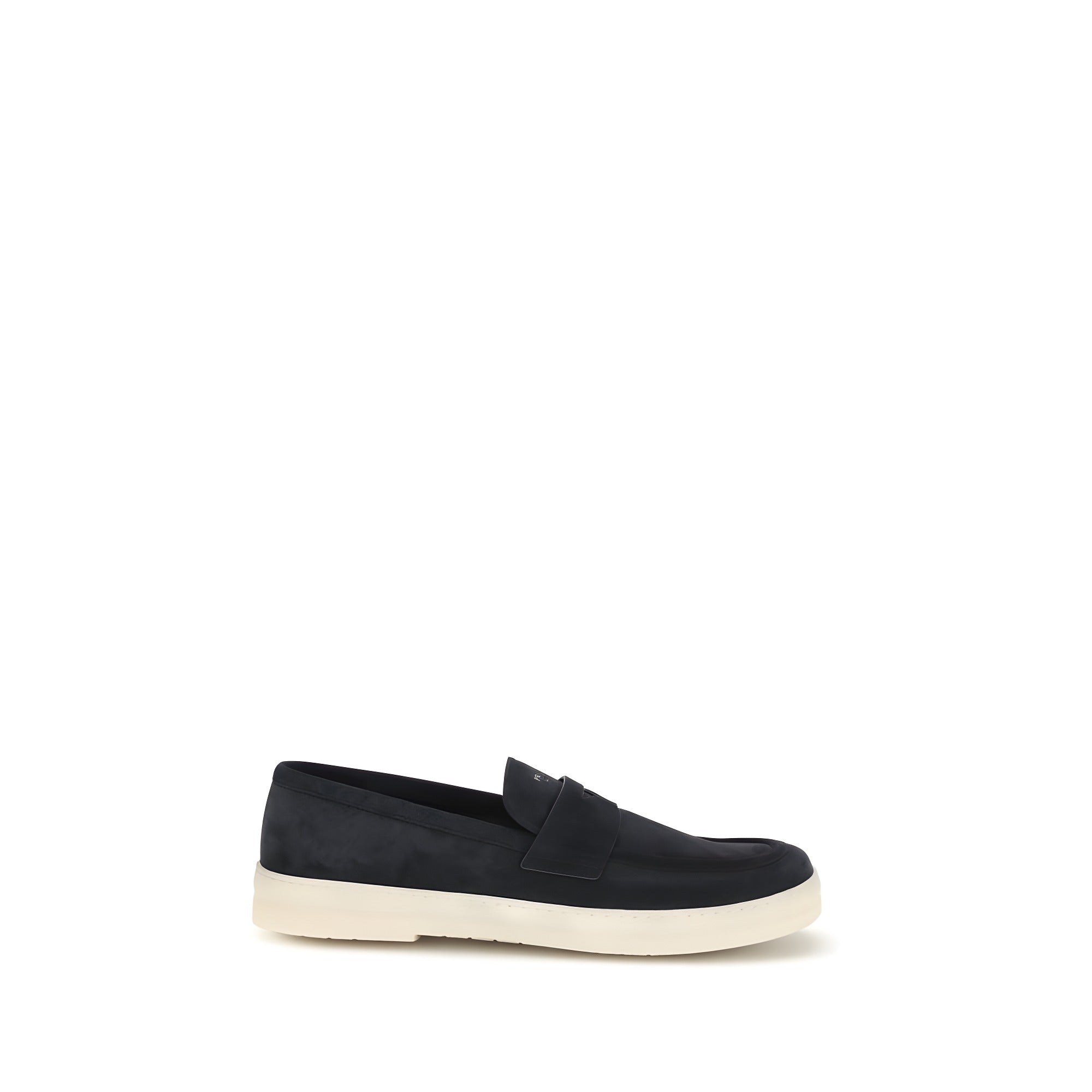 Mocasini Prada albaștri slip-on