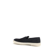 Mocasini Prada albaștri slip-on