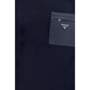 Prada Blue Wool Sweatshirt