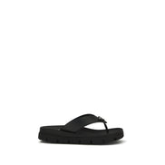 Prada Brown Flat Sandals