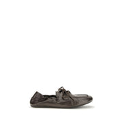Prada Loafers Slip-On Maro din Piele
