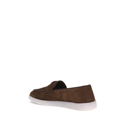 Mocasini Prada maro din piele