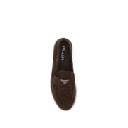 Mocasini Prada maro din piele