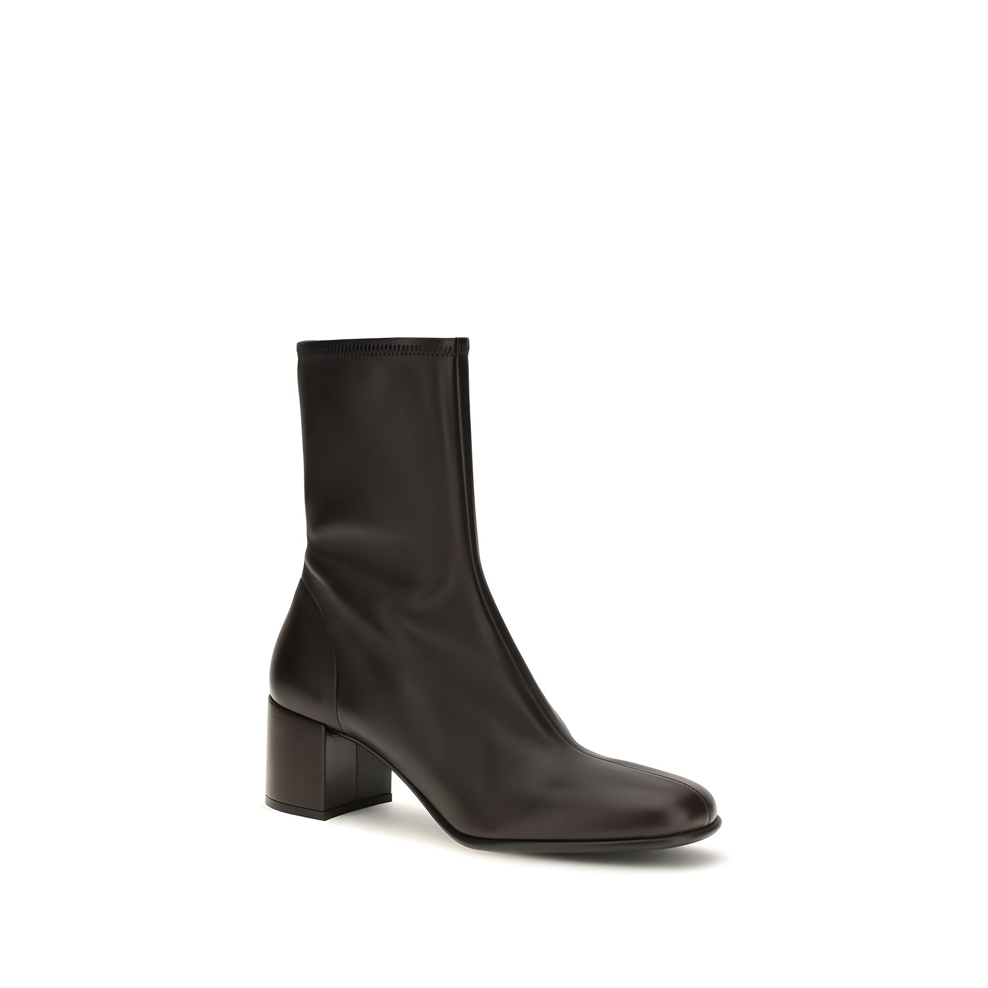 Prada Ghete Maro din Piele de Miel