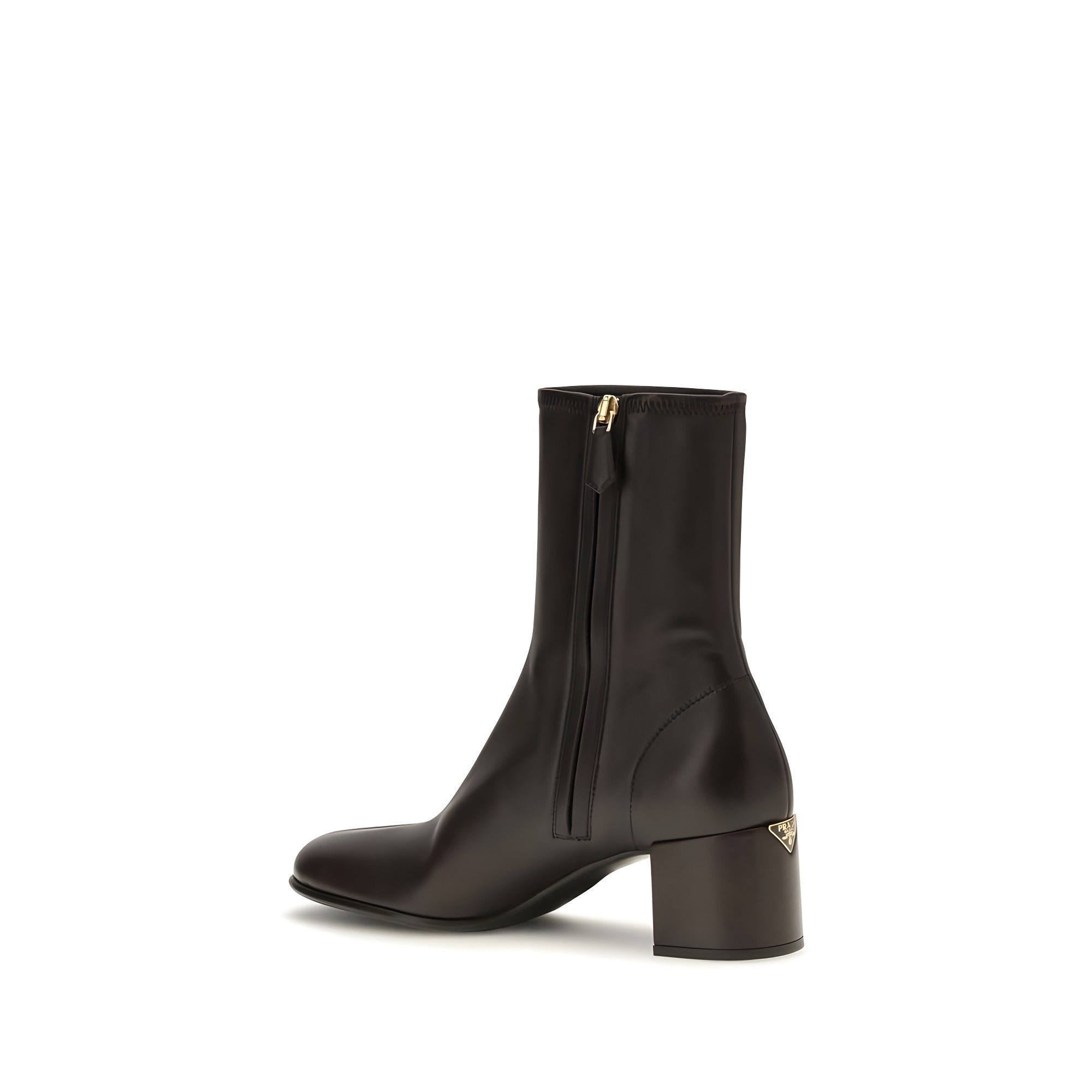 Prada Ghete Maro din Piele de Miel