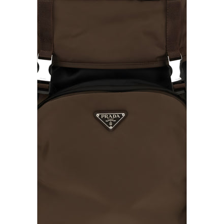 Prada Brown Backpack