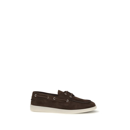 Mocasini slip-on Prada maro