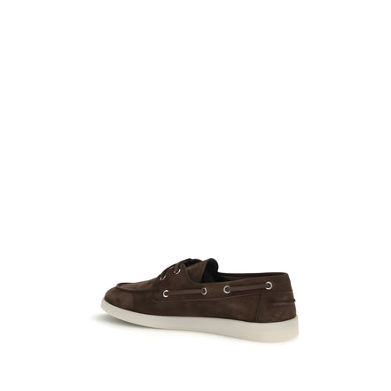 Mocasini slip-on Prada maro