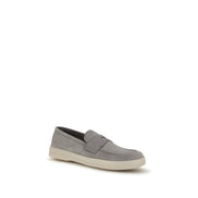 Mocasini Prada gri slip-on
