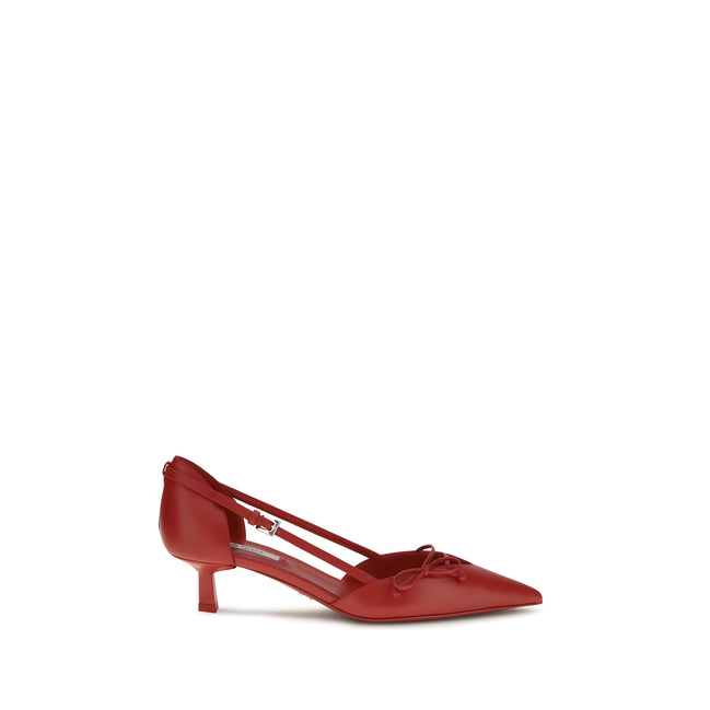 Pantofi stiletto Prada multicolori cu toc înalt