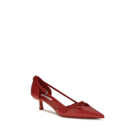 Pantofi stiletto Prada multicolori cu toc înalt