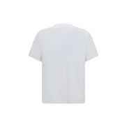 Tricou Prada alb din bumbac